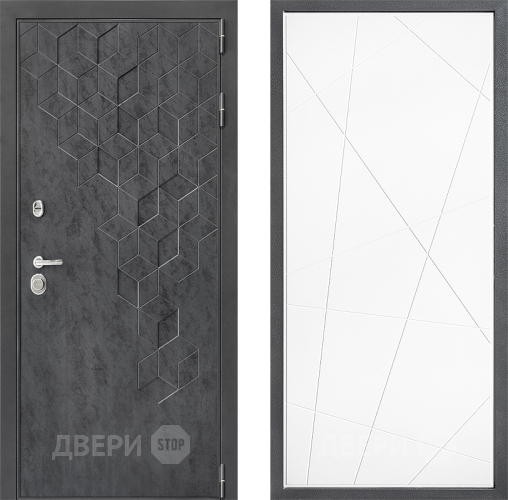 Дверь Дверной континент ДК-3/713 ФЛ-655 Белый софт в Красногорск