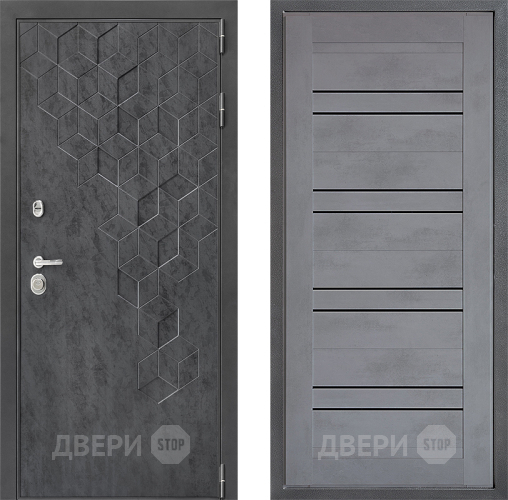 Дверь Дверной континент ДК-3/713 ФЛ-49 Бетон серый в Красногорск