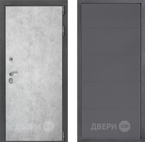 Дверь Дверной континент ДК-3/743 ФЛ-649 Графит софт в Красногорск