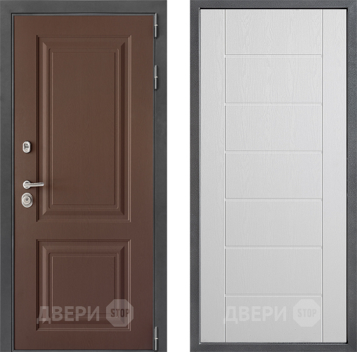 Дверь Дверной континент ДК-3/729 ФЛ-Лайн Белое дерево в Красногорск
