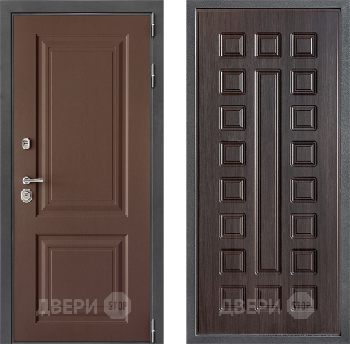 Входная металлическая Дверь Дверной континент ДК-3/729 ФЛ-183 Венге в Красногорск