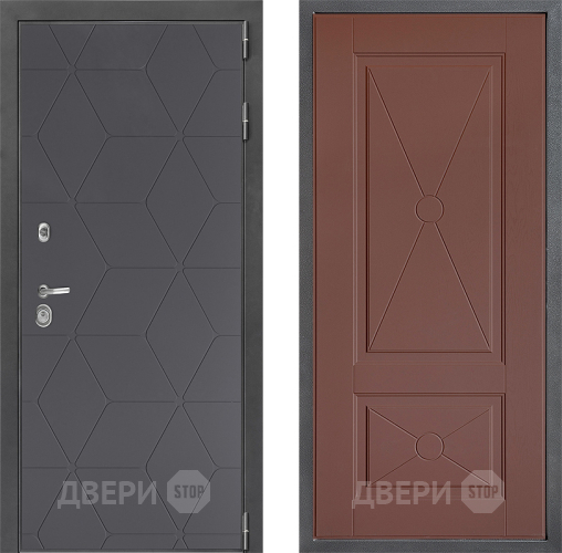 Дверь Дверной континент ДК-3/744 ФЛ-617 Ясень шоколадный в Красногорск
