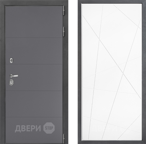 Дверь Дверной континент ДК-3/649 ФЛ-655 Белый софт в Красногорск