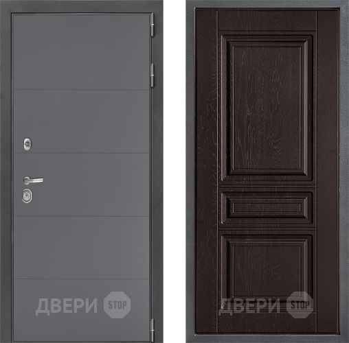 Дверь Дверной континент ДК-3/649 ФЛ-243 Дуб шоколадный в Красногорск