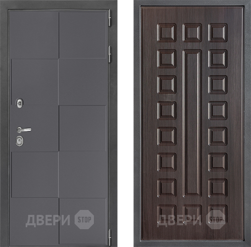 Входная металлическая Дверь Дверной континент ДК-3/606 ФЛ-183 Венге в Красногорск