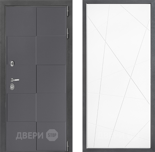 Дверь Дверной континент ДК-3/606 ФЛ-655 Белый софт в Красногорск
