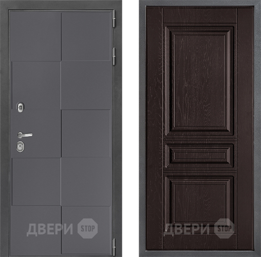Дверь Дверной континент ДК-3/606 ФЛ-243 Дуб шоколадный в Красногорск