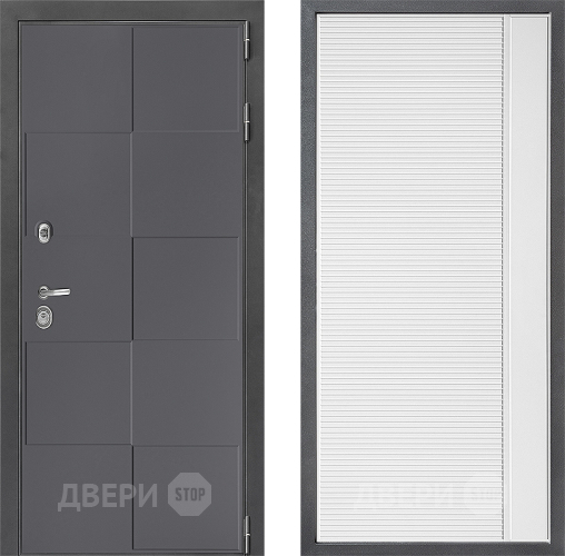 Дверь Дверной континент ДК-3/606 ФЛ-757 Белое Стекло Софт милк в Красногорск