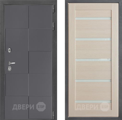 Входная металлическая Дверь Дверной континент ДК-3/606 ФЛ-47 Капучино в Красногорск
