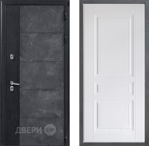 Дверь Дверной континент ДК-15 Бетон ТЕРМО ФЛ-243 Альберо Браш серебро в Красногорск