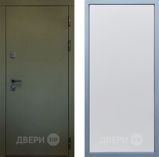 Входная металлическая Дверь Дива МД-61 Н-1 Белый в Красногорск