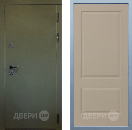 Входная металлическая Дверь Дива МД-61 Д-7 Шампань в Красногорск