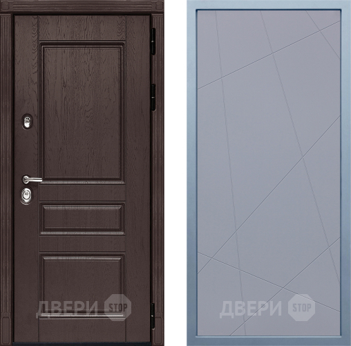 Входная металлическая Дверь Дива МД-90 Д-11 Силк Маус в Красногорск