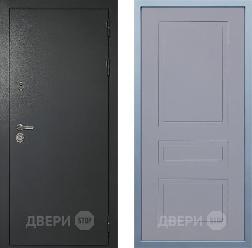 Входная металлическая Дверь Дива МД-40 Титан Н-13 Силк Маус в Красногорск