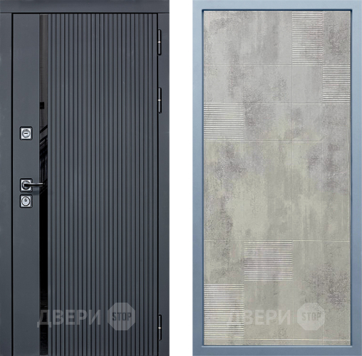 Дверь Дива МХ-46 STR Д-4 Бетон темный в Красногорск