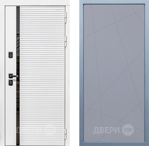 Дверь Дива МХ-45 Белая STR Д-11 Силк Маус в Красногорск