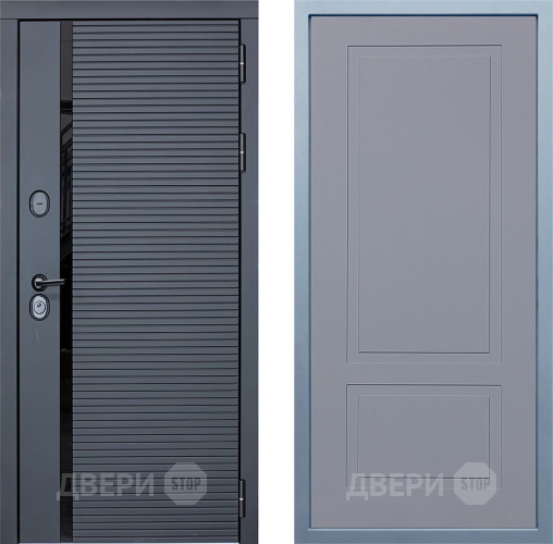 Входная металлическая Дверь Дива МХ-45 STR Н-7 Силк Маус в Красногорск