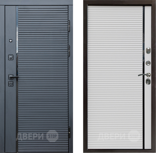 Входная металлическая Дверь Престиж Черная Линия Porte Белый в Красногорск