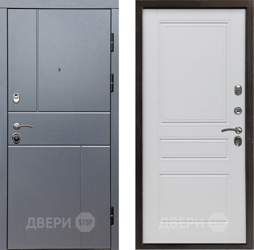 Дверь Престиж Горизонт Грэй Классика Белый матовый в Красногорск