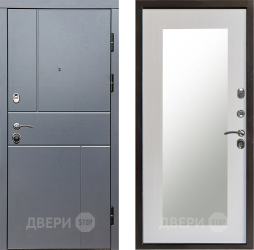 Дверь Престиж Горизонт Грэй Зеркло Пастораль Лиственница белая в Красногорск