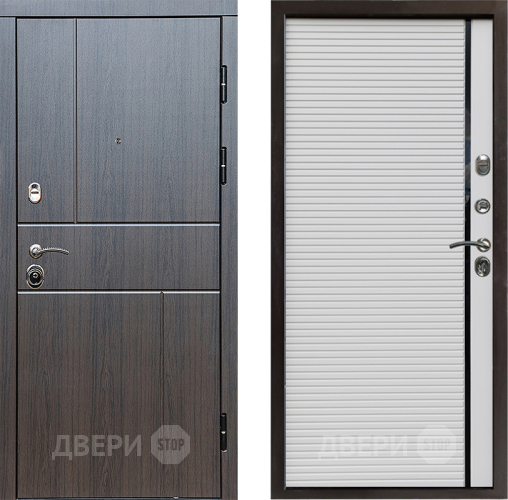 Входная металлическая Дверь Престиж Горизонт Венге Porte Белый в Красногорск
