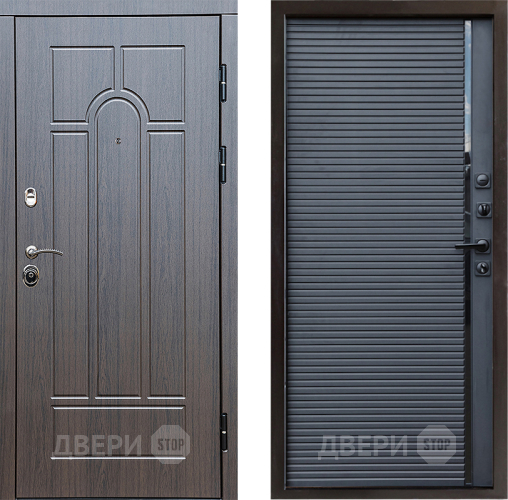 Входная металлическая Дверь Престиж Арка Porte Черный кварц в Красногорск