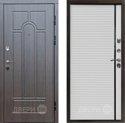 Входная металлическая Дверь Престиж Арка Porte Белый в Красногорск
