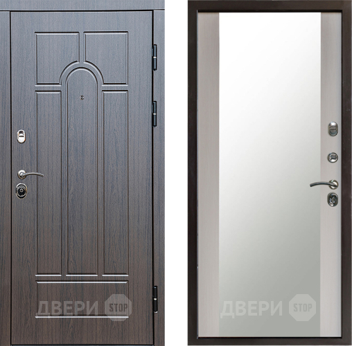 Дверь Престиж Арка Зеркало Лиственница белая в Красногорск