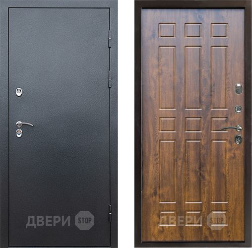 Входная металлическая Дверь Престиж TERMO с терморазрывом Снегирь Серебро Спарта Дуб в Красногорск