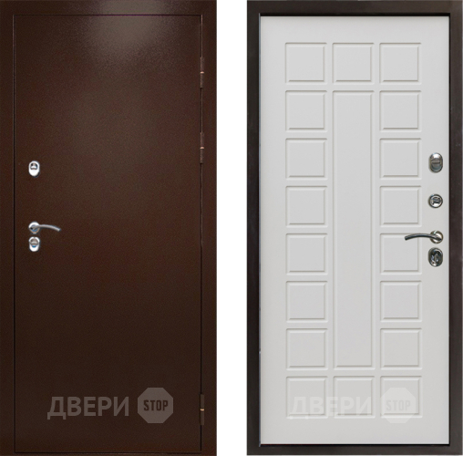 Дверь Престиж TERMO с терморазрывом Снегирь Медь Престиж Бежевый мат в Красногорск