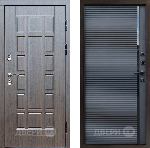 Дверь Престиж TERMO с терморазрывом Престиж Porte Черный кварц в Красногорск