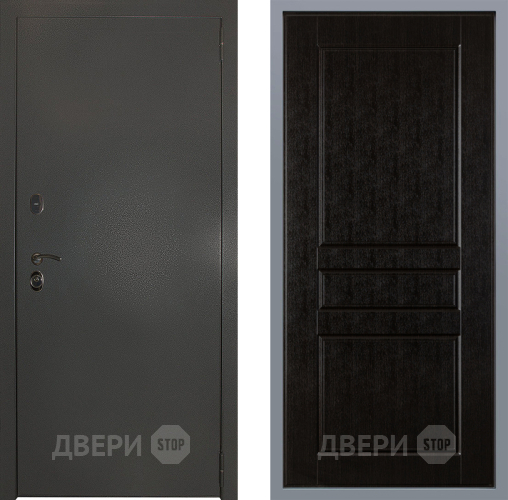 Дверь Заводские двери Эталон 3к антик серебро К-2 Венге в Красногорск