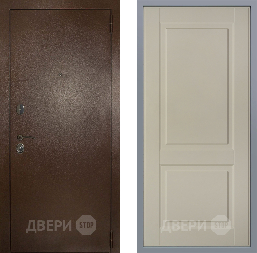 Дверь Заводские двери Эталон 3к антик медь Доррен Шампань в Красногорск