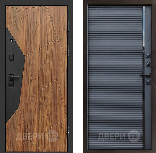 Входная металлическая Дверь Престиж Avangard Porte Черный кварц в Красногорск
