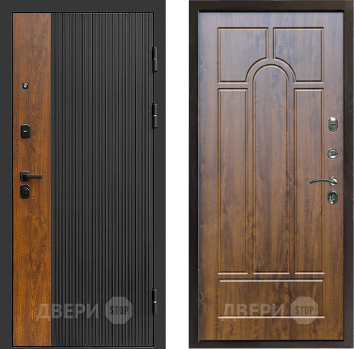 Входная металлическая Дверь Престиж Prestizh Арка Дуб в Красногорск