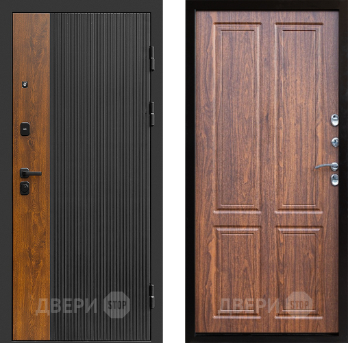 Входная металлическая Дверь Престиж Prestizh Премиум Орех светлый в Красногорск
