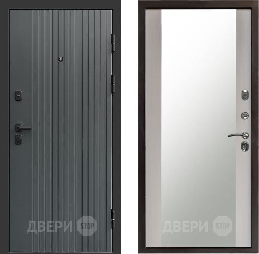 Дверь Престиж Tvist Grey Зеркало Лиственница белая в Красногорск