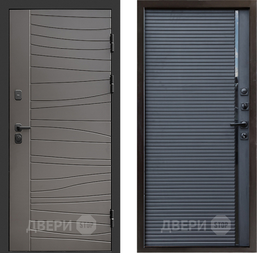 Входная металлическая Дверь Престиж Siciliya Porte Черный кварц в Красногорск