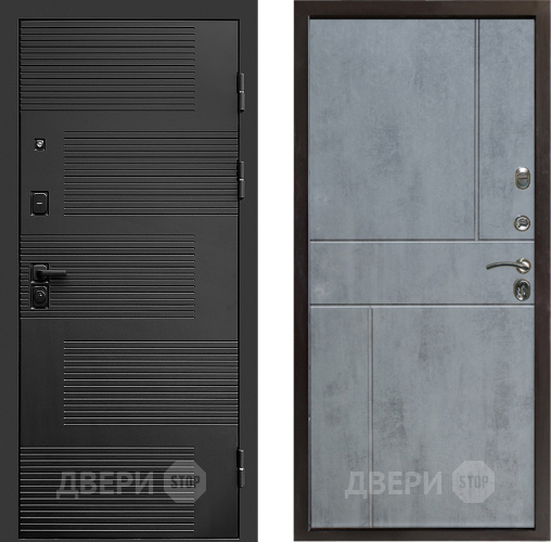 Входная металлическая Дверь Престиж Favorit Горизонт Бетон темный в Красногорск