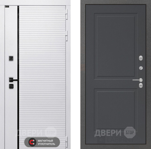 Дверь Лабиринт (LABIRINT) Royal 11 Графит софт в Красногорск