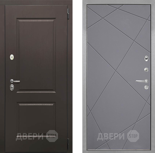 Дверь Интекрон (INTECRON) Кампо Лучи-М Графит софт в Красногорск
