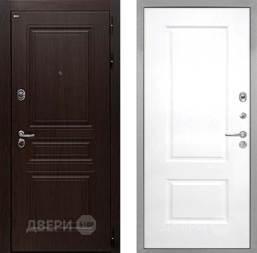 Дверь Интекрон (INTECRON) Брайтон Тиковое Дерево Альба Роял Вуд белый в Красногорск