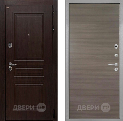 Дверь Интекрон (INTECRON) Брайтон Тиковое Дерево Гладкая Дуб тоскано поперечный в Красногорск