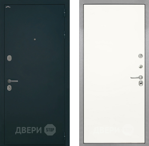 Входная металлическая Дверь Интекрон (INTECRON) Греция Гладкая Слоновая кость в Красногорск
