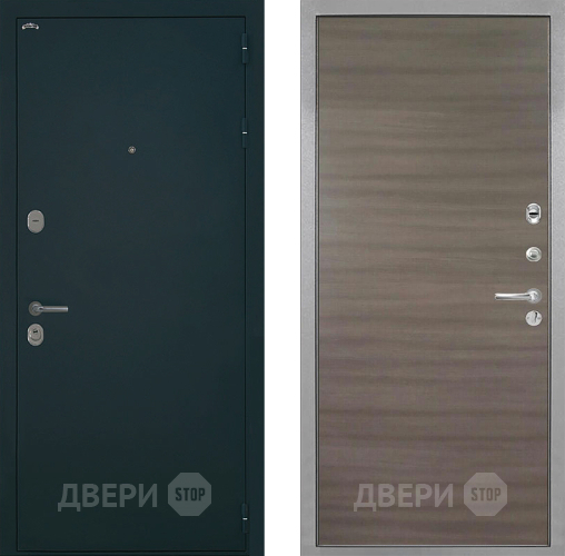 Входная металлическая Дверь Интекрон (INTECRON) Греция Гладкая Дуб тоскано поперечный в Красногорск