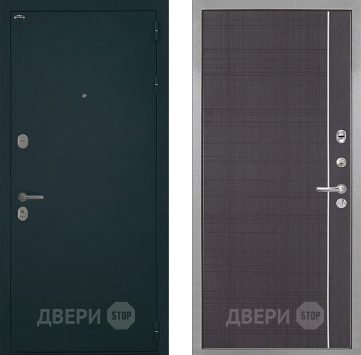 Входная металлическая Дверь Интекрон (INTECRON) Греция В-07 с молдингом Венге в Красногорск