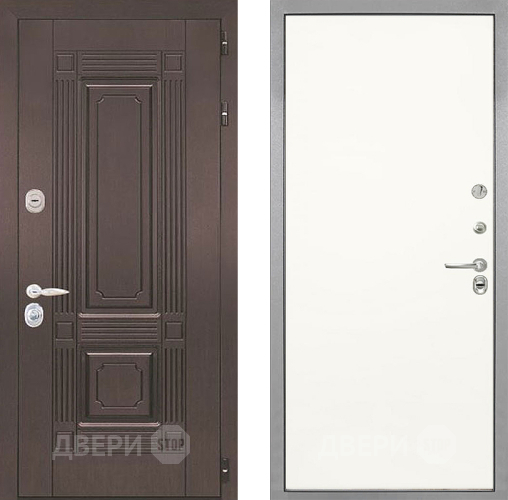 Входная металлическая Дверь Интекрон (INTECRON) Италия Гладкая Слоновая кость в Красногорск