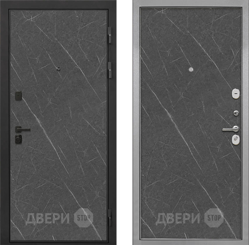 Дверь Интекрон (INTECRON) Профит Black Гранит Лава Оникс Гладкая Гранит лава оникс в Красногорск