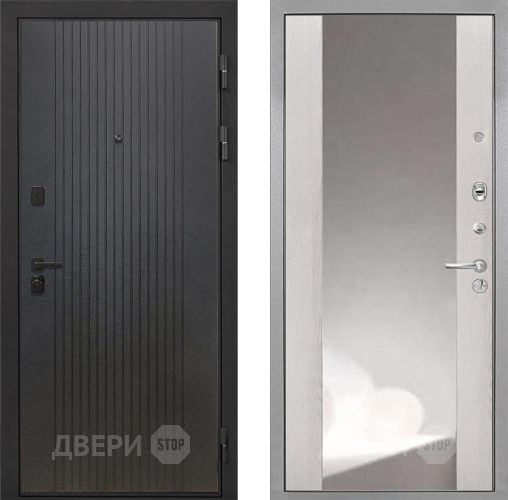 Дверь Интекрон (INTECRON) Профит Black ФЛ-295 ФЛЗ-516 Зеркало Сосна белая в Красногорск