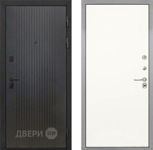 Дверь Интекрон (INTECRON) Профит Black ФЛ-295 Гладкая Слоновая кость в Красногорск